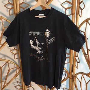 Vintage “Memphis Birthplace Of Blues” Tourist Tee